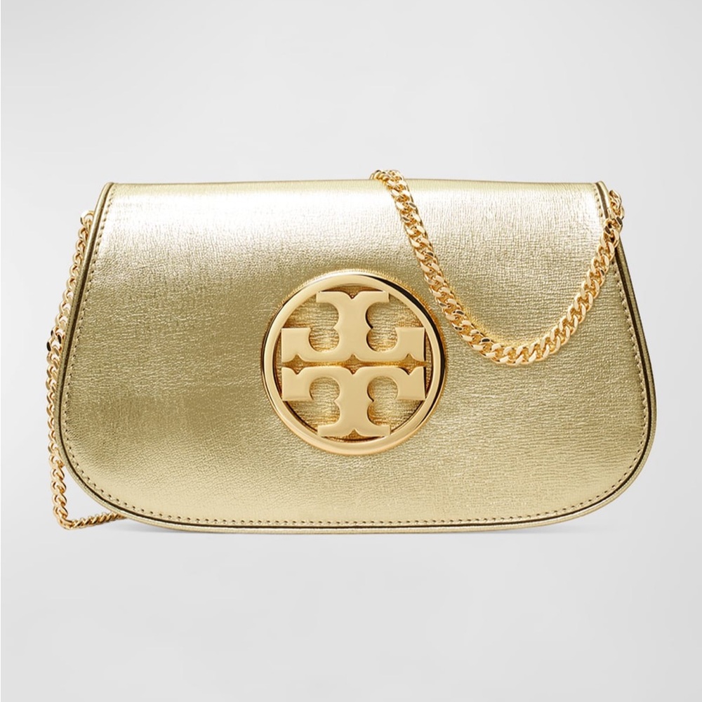 Tory Burch metallic bag